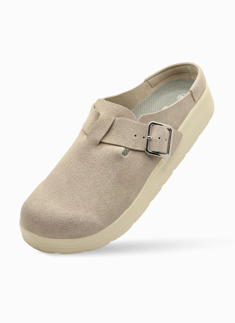 DUOZOULU Liber Synthetic Suede Clog